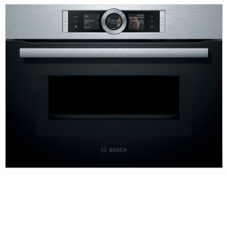 Bosch Kompaktbackofen mit Mikrowelle Edelstahl;