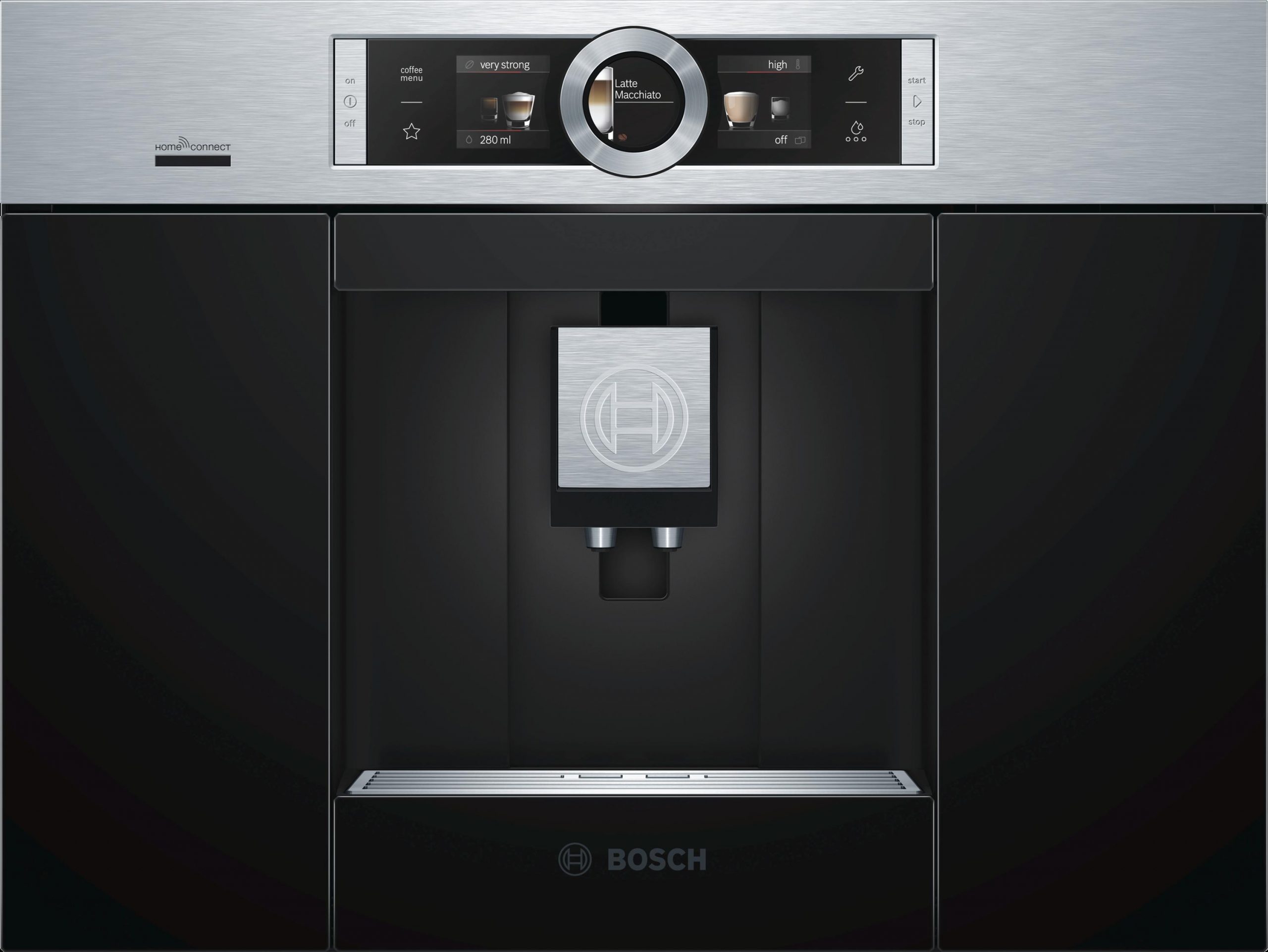 Bosch Espresso-/Kaffeevollautomat Edelstahl;