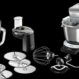 Bosch Küchenmaschine OptiMUM 1500 W Silber Schwarz;