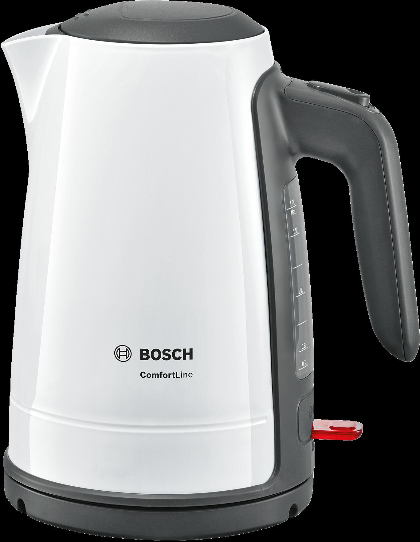 Bosch Wasserkocher ComfortLine 1.7 l WeissBosch Wasserkocher ComfortLine 1.7 l Schwarz;