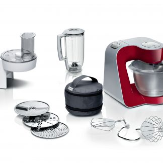 Bosch Küchenmaschine MUM5 1000 W Rot silber;
