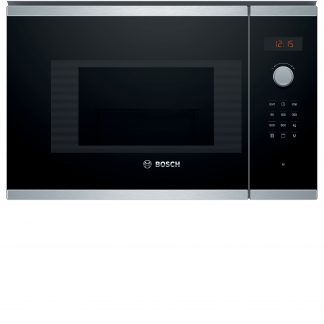 Bosch Einbau-Mikrowellengerät mit Grill Edelstahl;