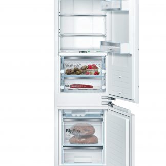 Bosch Einbau-Kühl-Gefrier-Kombination mit Gefrierbereich unten;